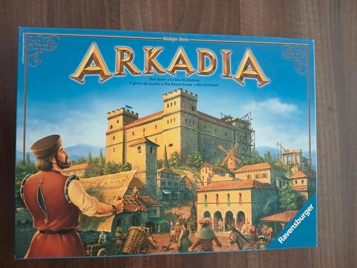 Arkadia Bordspel - Rüdiger Dorn - tactisch spel, Hobby en Vrije tijd, Gezelschapsspellen | Bordspellen, Gebruikt, Een of twee spelers