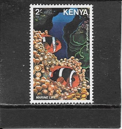 Kenia vissen, Ophalen of Verzenden, Overige landen, Gestempeld