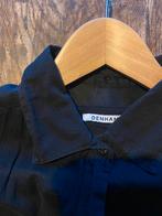 Denham DL04032 overhemd jurk met knopen en zakken, Kleding | Dames, Jurken, Maat 38/40 (M), Denham, Zwart, Ophalen of Verzenden