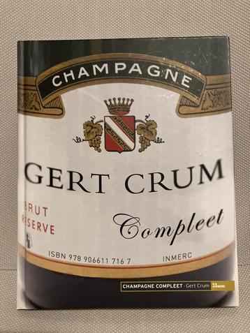 Gert Crum : 1e druk Champagne Compleet zeer goede staat beschikbaar voor biedingen