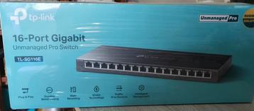 Nieuwe Switch TP-Link TL-SG116E beschikbaar voor biedingen