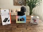 Te koop: Sony ZV-E10 vlogcamera + complete streaming set, Audio, Tv en Foto, Fotografie | Lenzen en Objectieven, Ophalen of Verzenden