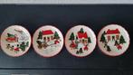 Masons mason christmas village petitfourtjes coasters, Ophalen of Verzenden, Zo goed als nieuw, Aardewerk, Wedgwood