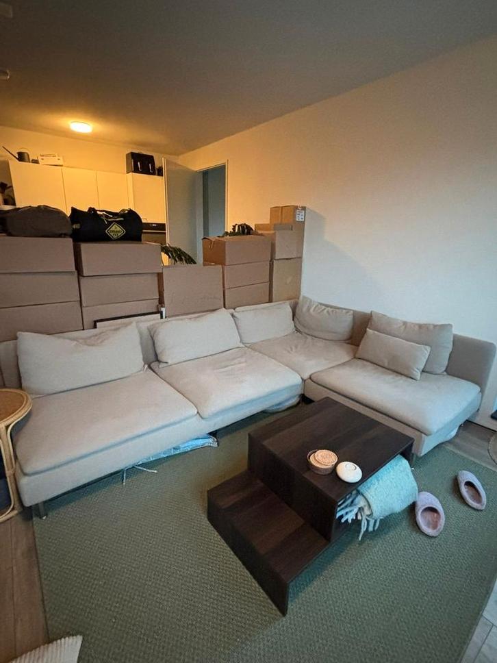 Söderhamn ikea hoekbank, Huis en Inrichting, Banken | Complete zithoeken, Gebruikt, Ophalen of Verzenden