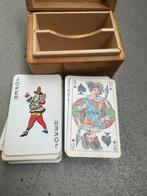 Vintage Speelkaarten in doosje, Ophalen of Verzenden, Zo goed als nieuw