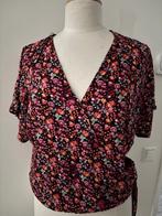 Gebloemde Top maat L kort blousje fleurig bloesje Nieuw, Overige kleuren, Maat 42/44 (L), Pescara, Nieuw