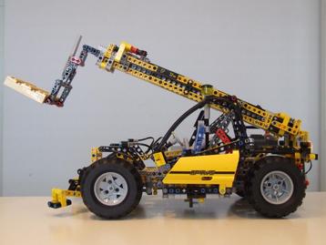 LEGO 8295 Telescopic Handler - telescopische kraan-oplegger beschikbaar voor biedingen