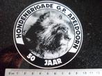 sticker hondenbrigade g.p. apeldoorn 50 jaar hond honden, Verzenden, Zo goed als nieuw, Bedrijf of Vereniging