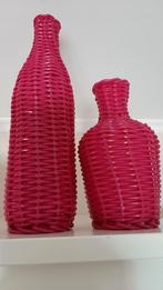 Decoratie flessen., Ophalen of Verzenden, Overige kleuren, Glas, Minder dan 50 cm