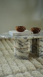 Calacatta Viola marmeren design coffee table, Ophalen of Verzenden