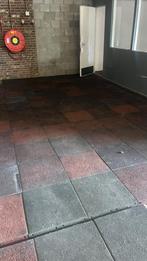 Rubber tegels 50x50x7,5, Ophalen, Gebruikt, Overige typen, Rubber