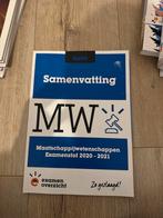 Samenvatting MW Maatschappijwetenschappen HAVO, Ophalen, Gamma, Zo goed als nieuw