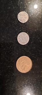 Aantal pesetas, en kwartjes ,dubbeltjes, centen, Ophalen of Verzenden