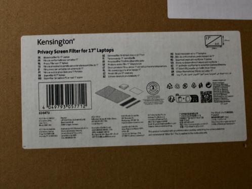 Kensington MagPro - Magnetic Privacy Screen - 17" (5:4), Computers en Software, Laptophoezen, Nieuw, 17 inch of meer, Ophalen