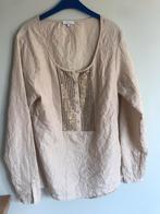 Goudkleurige blouse van Costes, Kleding | Dames, Beige, Maat 42/44 (L), Ophalen of Verzenden, Zo goed als nieuw