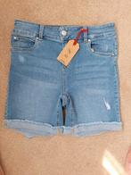 NIEUW - MS mode korte broek, shortje 42, Ophalen of Verzenden, Nieuw, Blauw, W33 - W36 (confectie 42/44)