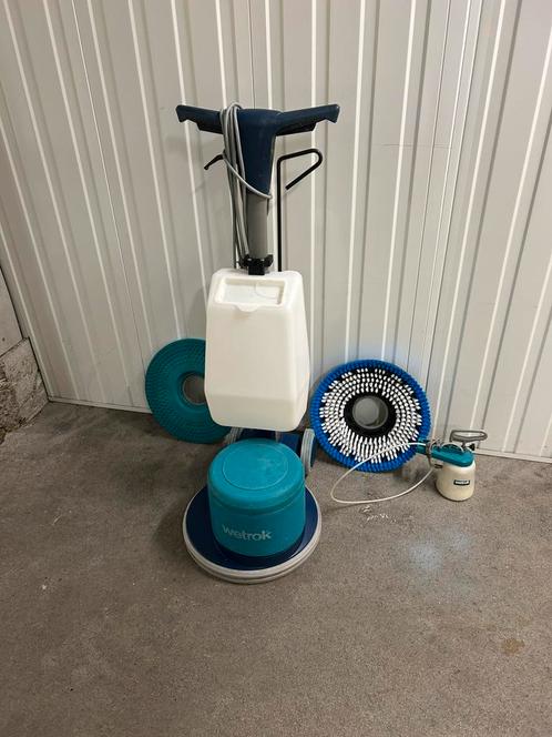 SCHROBMACHINE BOENMACHINE WETROK DUO SPEED 2TOEREN MACHINE, Huis en Inrichting, Schoonmaakartikelen, Ophalen
