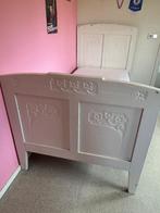 Te koop antiek houten kinderbed én kast, Ophalen, 85 tot 100 cm, Gebruikt, Lattenbodem