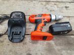 black&decker HP188F2B boormachine 18 volt, Doe-het-zelf en Verbouw, Gereedschap | Boormachines, Ophalen, Gebruikt, Boormachine