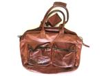 Cowboysbag The Bag bruin leder leer goedkoop, Ophalen of Verzenden, Gebruikt, Bruin, Handtas