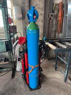 Gasfles 50L | Vol met argon | Met reduceerventiel, Doe-het-zelf en Verbouw, Ophalen of Verzenden, Gebruikt, Tig
