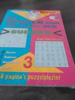 Nieuw Puzzelboek met Sudoku's, Ophalen, Minder dan 500 stukjes, Nieuw, Puzzelboek