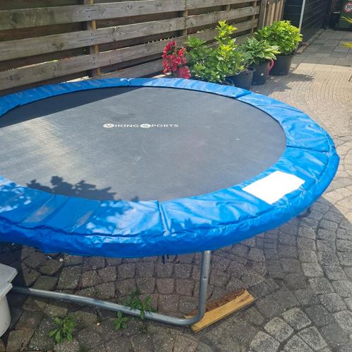 Trampoline 244cm, Kinderen en Baby's, Speelgoed | Buiten | Trampolines, Zo goed als nieuw, Ophalen