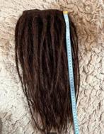 34 dikkere bruine clip dread extensions ca. 45cm nu 250€, Ophalen of Verzenden, Nieuw, Pruik of Haarverlenging