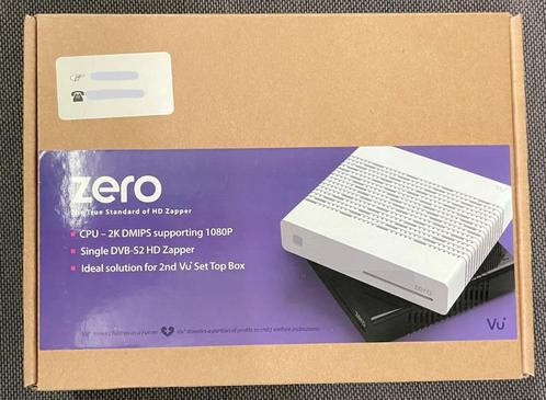 Vu+ Zero satellietontvanger – perfecte staat, met toebehoren, Audio, Tv en Foto, Decoders en Harddiskrecorders, Zo goed als nieuw