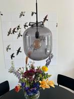 Hanglamp van glas, Huis en Inrichting, Lampen | Hanglampen, Ophalen, Zo goed als nieuw, Glas, Minder dan 50 cm