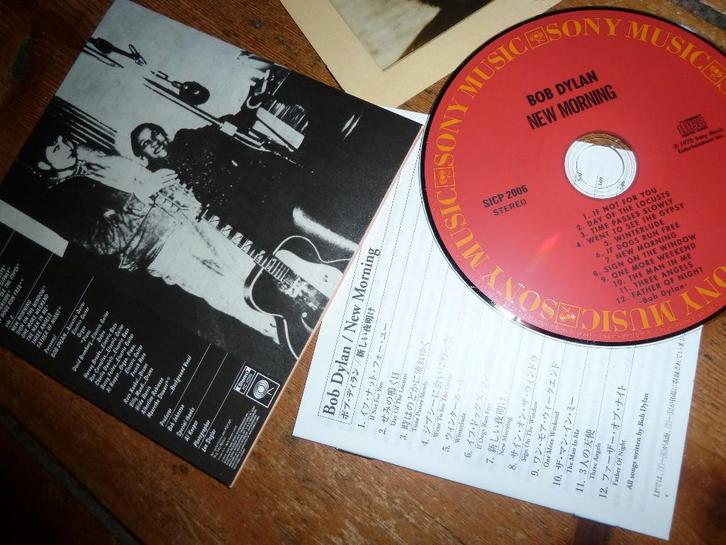 cd Bob Dylan New Morning Japan - mini LP-sleeve CD -, Cd's en Dvd's, Cd's | Pop, Zo goed als nieuw, 2000 tot heden, Ophalen of Verzenden