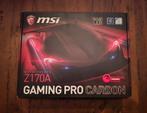 MSI Z170A Gaming Pro Carbon Moederbord, Computers en Software, Moederborden, Gebruikt, LGA 1151, DDR4, Ophalen of Verzenden