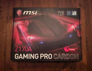 MSI Z170A Gaming Pro Carbon + i7-6700K + Gelid Liquid 120 beschikbaar voor biedingen