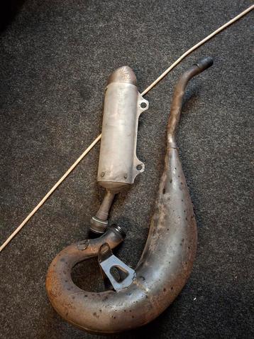 Husqvarna 125cc Uitlaat - Origineel beschikbaar voor biedingen