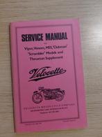 Velocette Service Manual - Viper, Venom, MSS, Ophalen