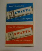 KWATTA   VOOR 10 Soldaatjes, Verzamelen, Ophalen of Verzenden, Zo goed als nieuw, Luciferdoosjes of -merken
