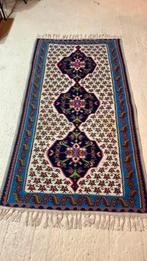 KEXL09 Vintage Kelim tapijt in heldere kleuren 187/106