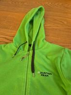 Groene fleece trui / jasje Mountain Peak, Ophalen of Verzenden, Zo goed als nieuw, Jongen of Meisje, Trui of Vest