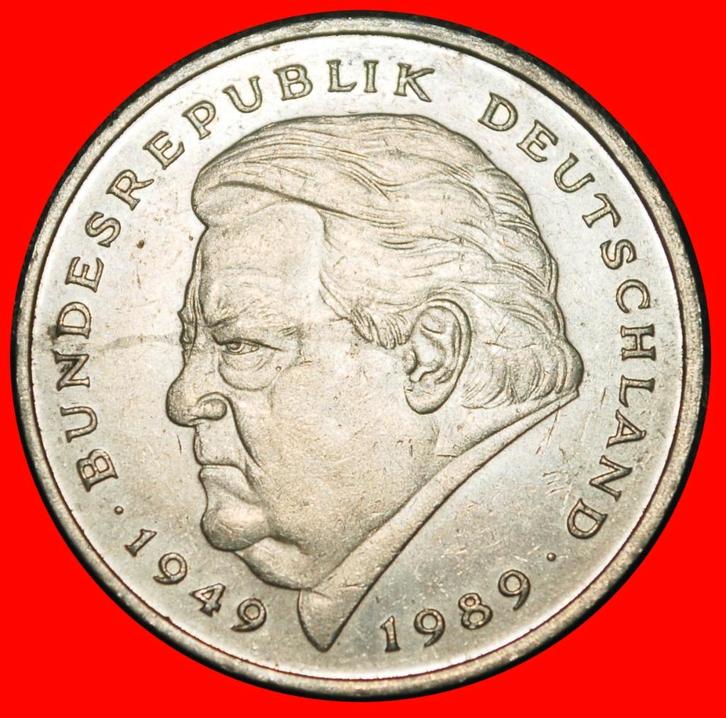 Ⰿ NOT MUSIC STRAUSS 1949-1989: GERMANY 2 MARKS 1994F BADEN-!, Postzegels en Munten, Munten | Europa | Niet-Euromunten, Losse munt