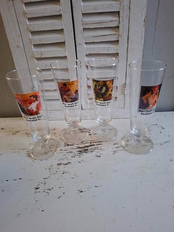 Vintage Heineken bierglazen bier zoals bier bedoeld is beschikbaar voor biedingen