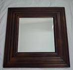 Vintage spiegel Riverdale (bruin), Ophalen, Vierkant, Zo goed als nieuw, Minder dan 100 cm