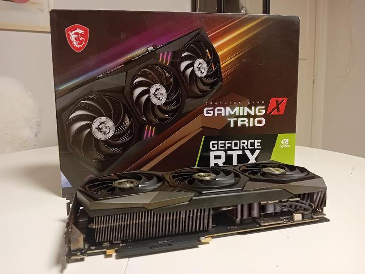 Geforce RTX 3080 Ti 12 GB, Computers en Software, Videokaarten, Gebruikt, Nvidia, PCI-Express 4.0, GDDR6, HDMI, DisplayPort, Ophalen