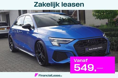Audi A3 Sportback 45 TFSIe (245pk) 3X S-line Matrix LED/Alca, Auto's, Audi, Bedrijf, Lease, Financial lease, A3, ABS, Achteruitrijcamera