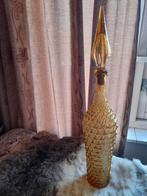 Amber Empoli glas karaf, Antiek en Kunst, Antiek | Glas en Kristal, Ophalen of Verzenden