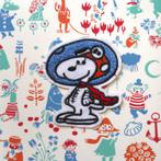 Astronaut Snoopy opstrijkplaatje patch badge embleem applica, Nieuw, Overige applicaties, Verzenden