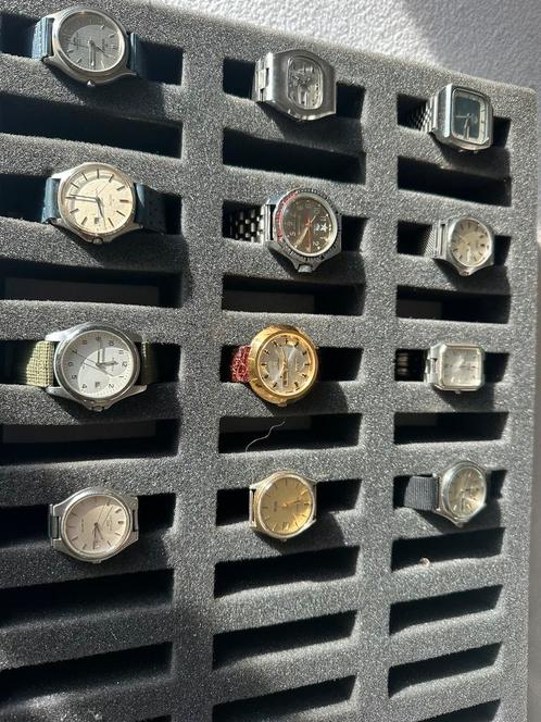 Herenhorloges Certina/Seiko/Orient/Ricoh/Prisma/Ancre/Vostok, Sieraden, Tassen en Uiterlijk, Horloges | Heren, Seiko, Ophalen of Verzenden