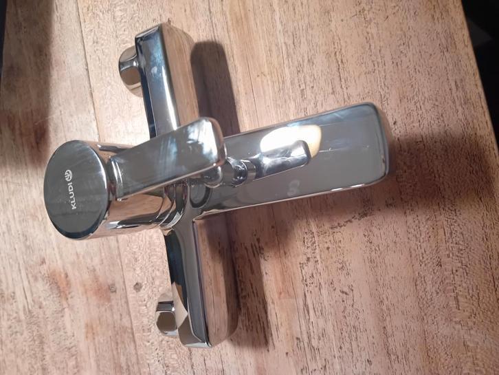 Kludi kraan met bad/douche schakelaar nieuw in doos, Doe-het-zelf en Verbouw, Sanitair, Nieuw, Overige typen, Chroom, Ophalen of Verzenden