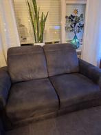 Bank tweezitter antraciet, Huis en Inrichting, Ophalen of Verzenden, Gebruikt