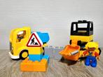 Duplo vrachtauto met Shovel, Kinderen en Baby's, Speelgoed | Duplo en Lego, Ophalen of Verzenden, Zo goed als nieuw, Duplo
