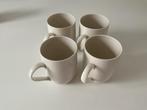 Alessi Mokken - Ettore Sottsass - Set van 4, Keramiek, Ophalen of Verzenden, Zo goed als nieuw, Effen